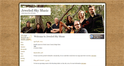 Desktop Screenshot of jeweledskymusic.com